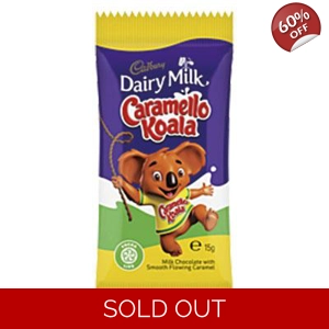 Cadbury Caramello Koala Dairy Milk Caramel Chocolate Bar 15g Australia